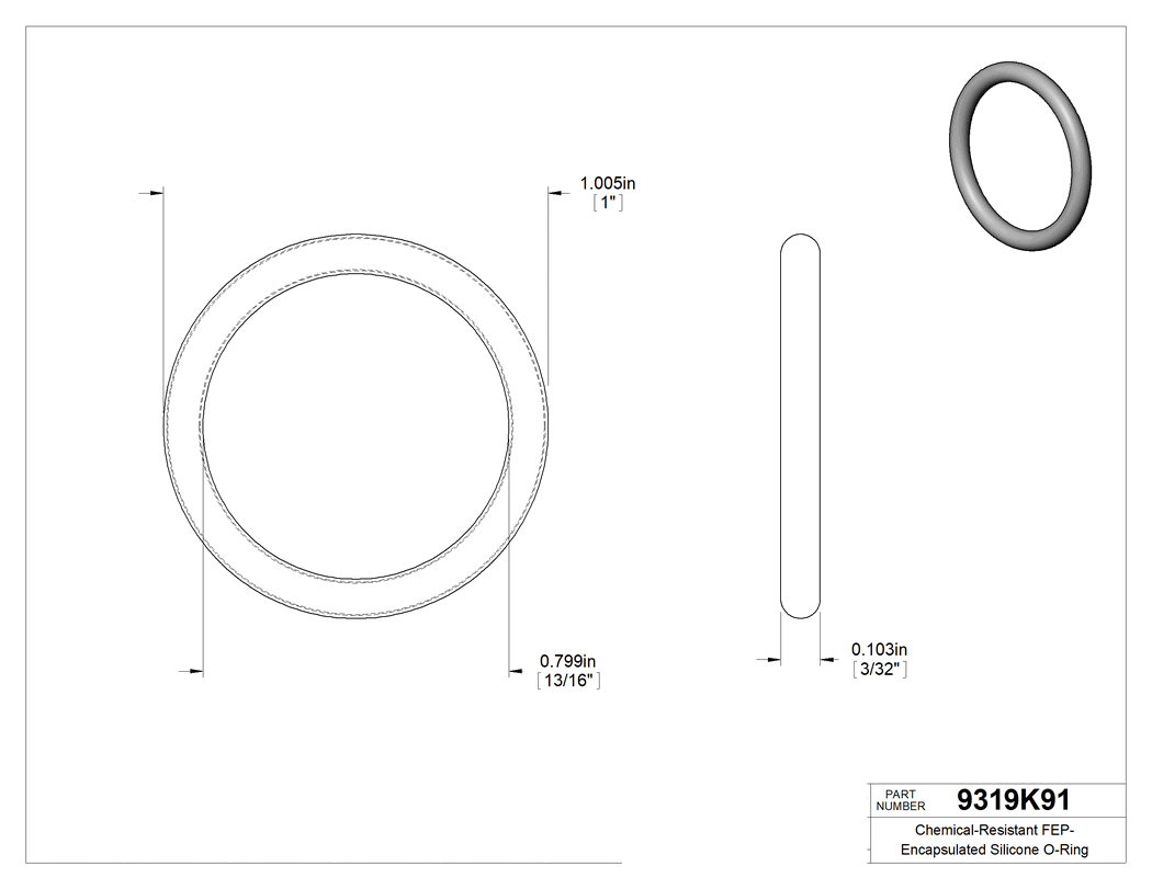 Technical drawing - 9319K91